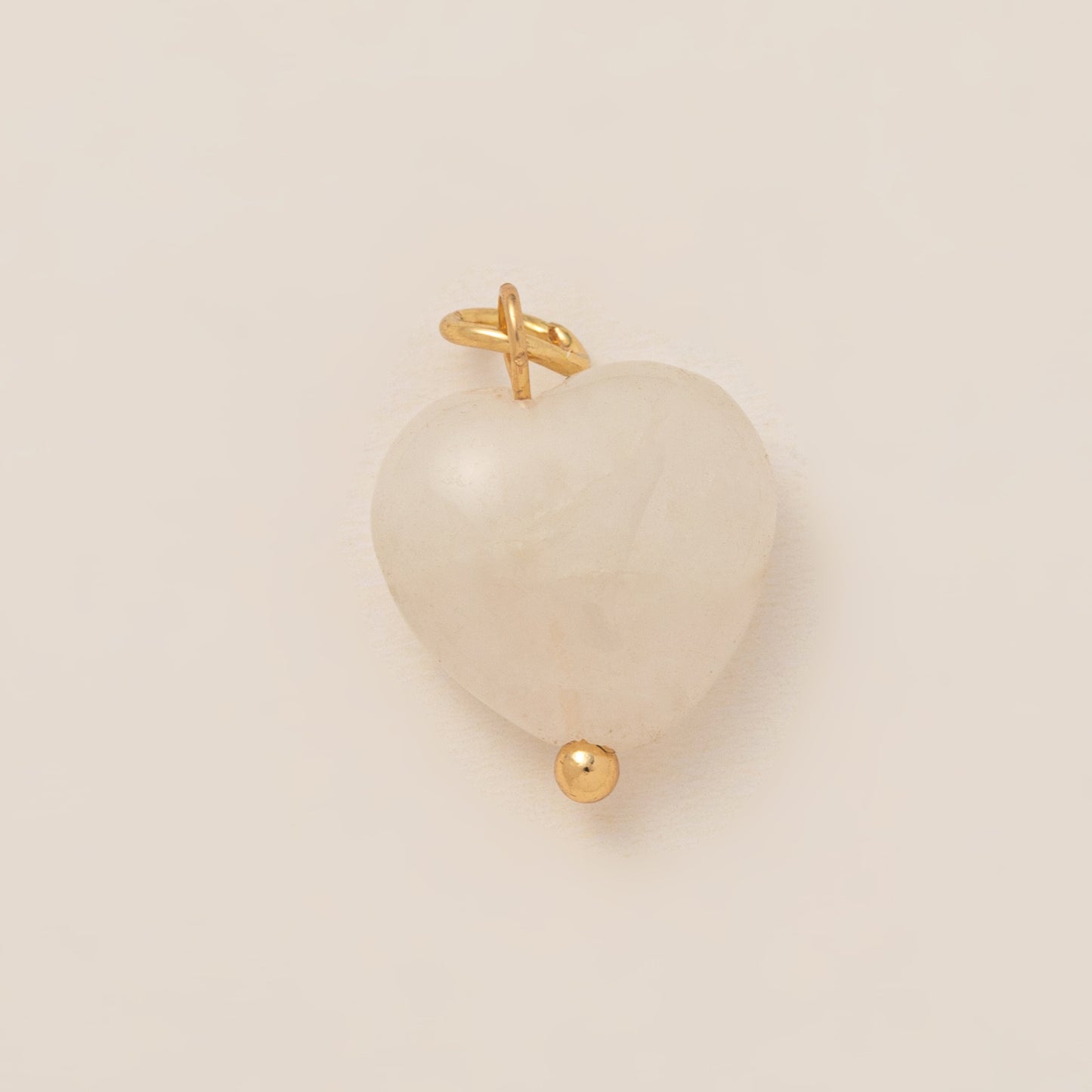 Minimalist 18K Gold Plated Brass Heart Round Square Geometric Pendant Necklace