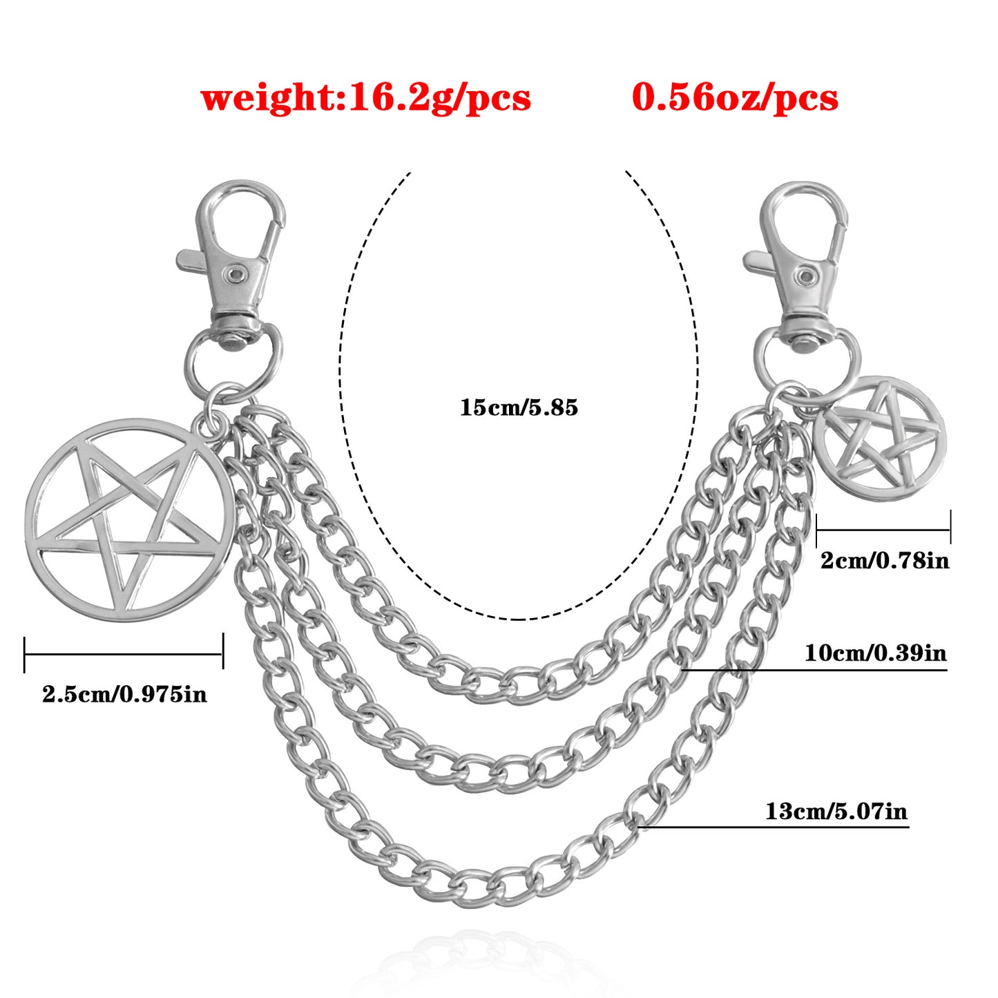 Geometric Star-Shaped Alloy Anklet Chain for Women with Metal Shoe Charm Accent