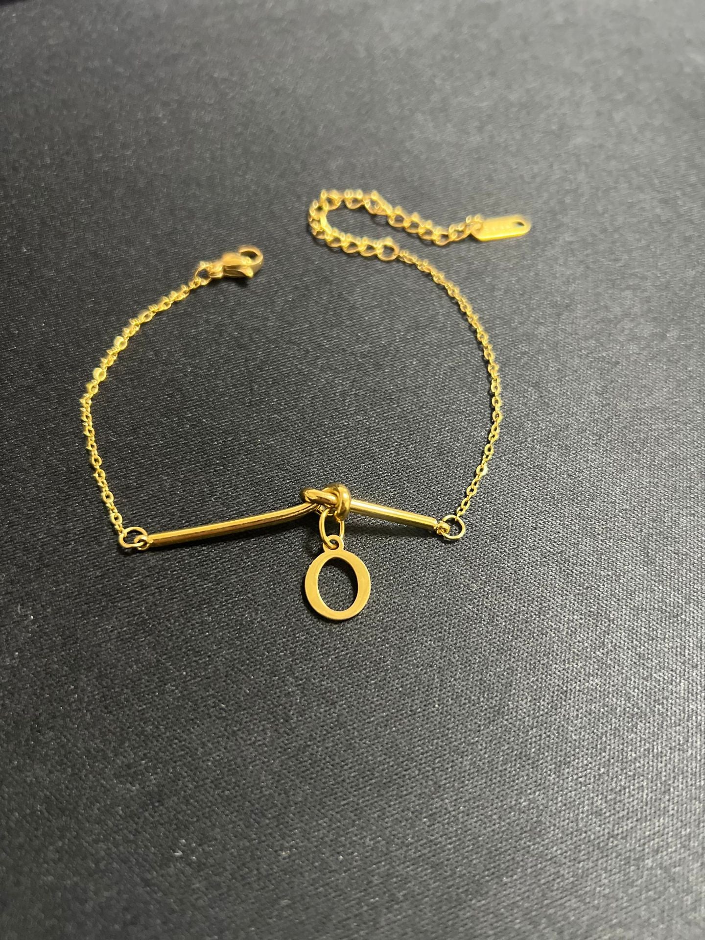 Original Design Letter Shape Titanium Steel Bracelet with Plating Finish for Men and Women