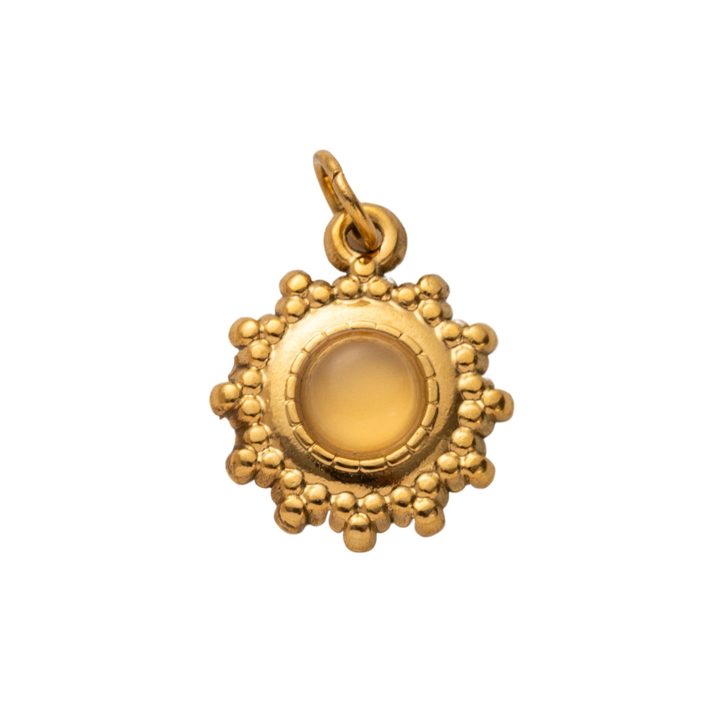 Vintage 18K Gold Plated Heart Stainless Steel Charm Bar Necklace for Unisex
