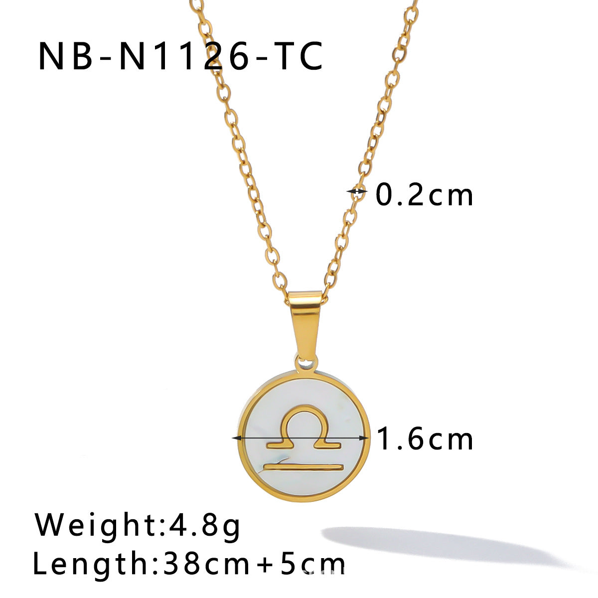 Vintage-Inspired Zodiac Pendant Necklace for Women with Titanium Steel Charm, Geometric and Floral Design, 18K Vacuum Plated Stainless Steel Snake Chain