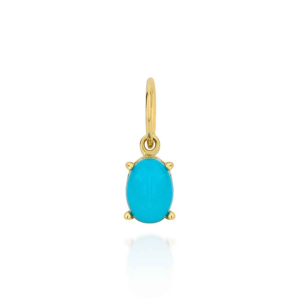 Vintage Geometric Stainless Steel PVD Gold Plated Birthstone Charm Bar