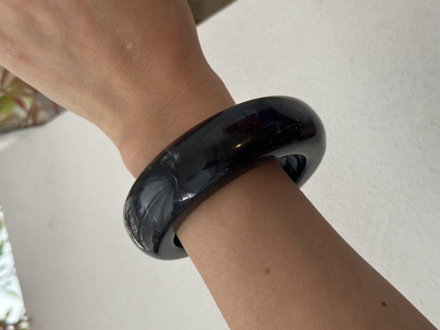 Bracciale a fascia larga geometrico in lega placcata alla moda