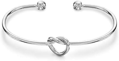 Sweet Heart Shaped Stainless Steel Plated Open Cuff Bracelet for Women