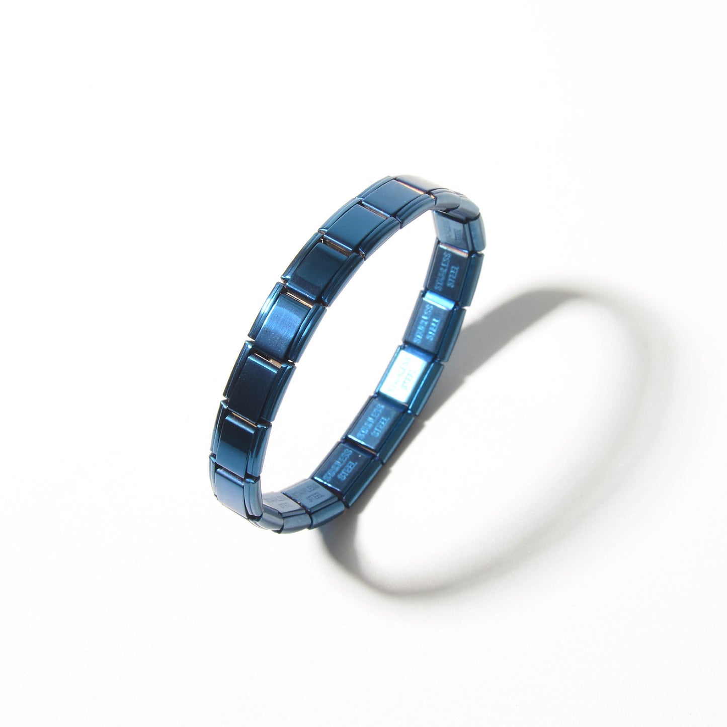 Minimalist Geometric Stainless Steel Plated Modular Link Bracelet Unisex Detachable Fashion Jewelry