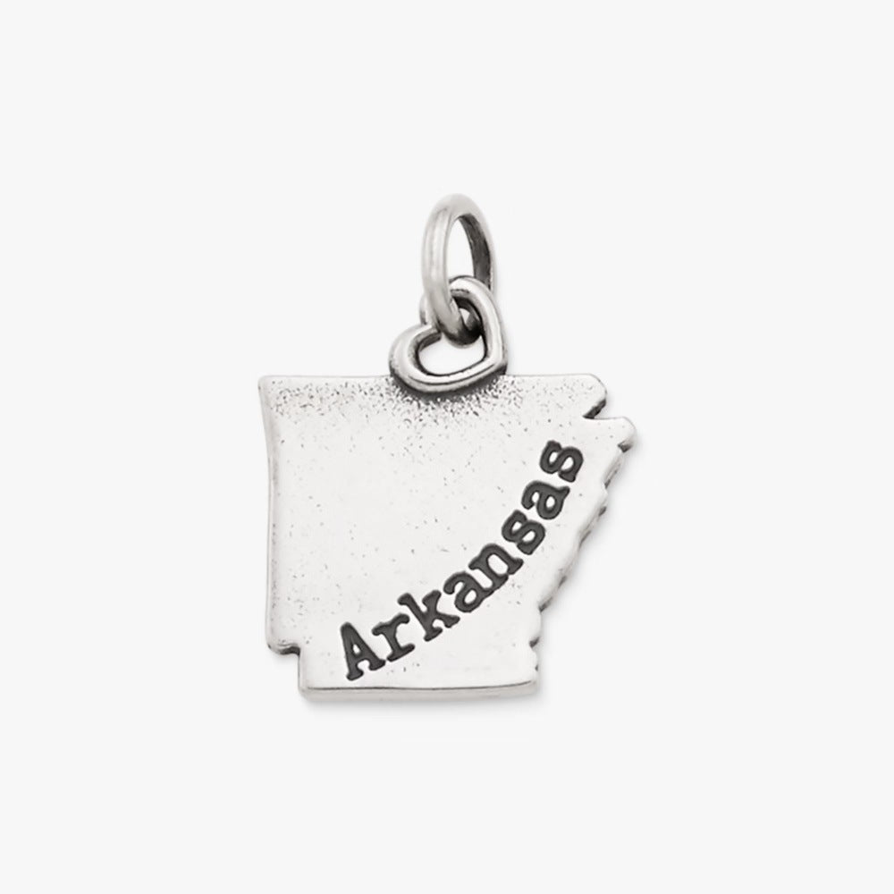 Streetwear Vintage Stainless Steel PVD Gold Plated Skateboard Shoe Charm Bar