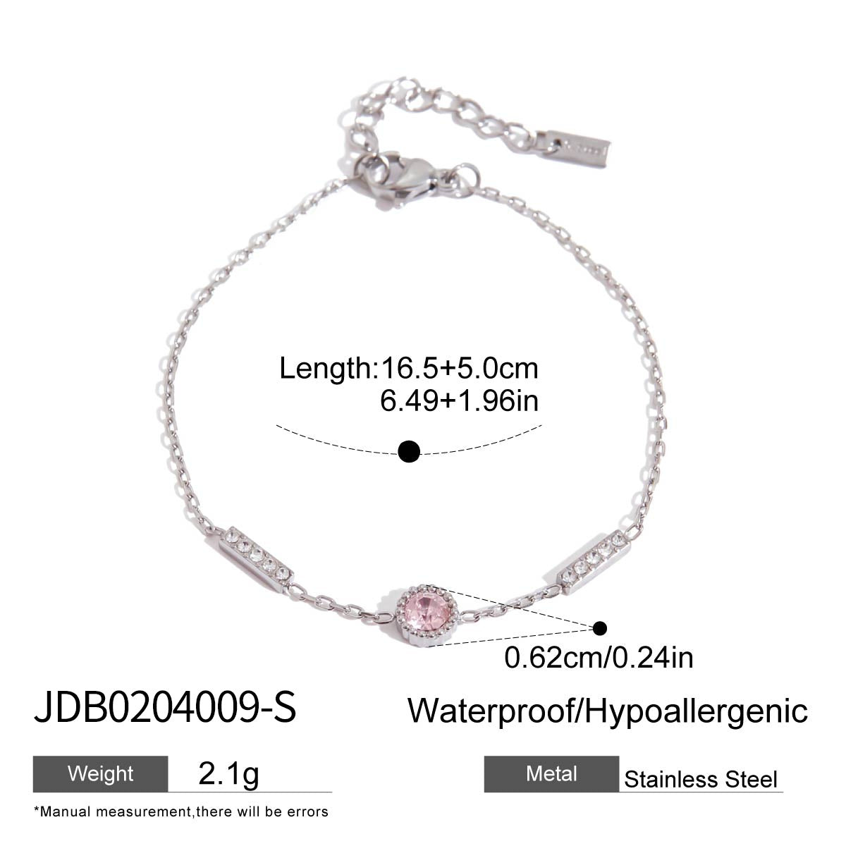 Pulsera de Mariposa Geométrica de Acero Inoxidable para Mujer con Aspecto de Acero de Titanio Joyería de Lujo Minimalista