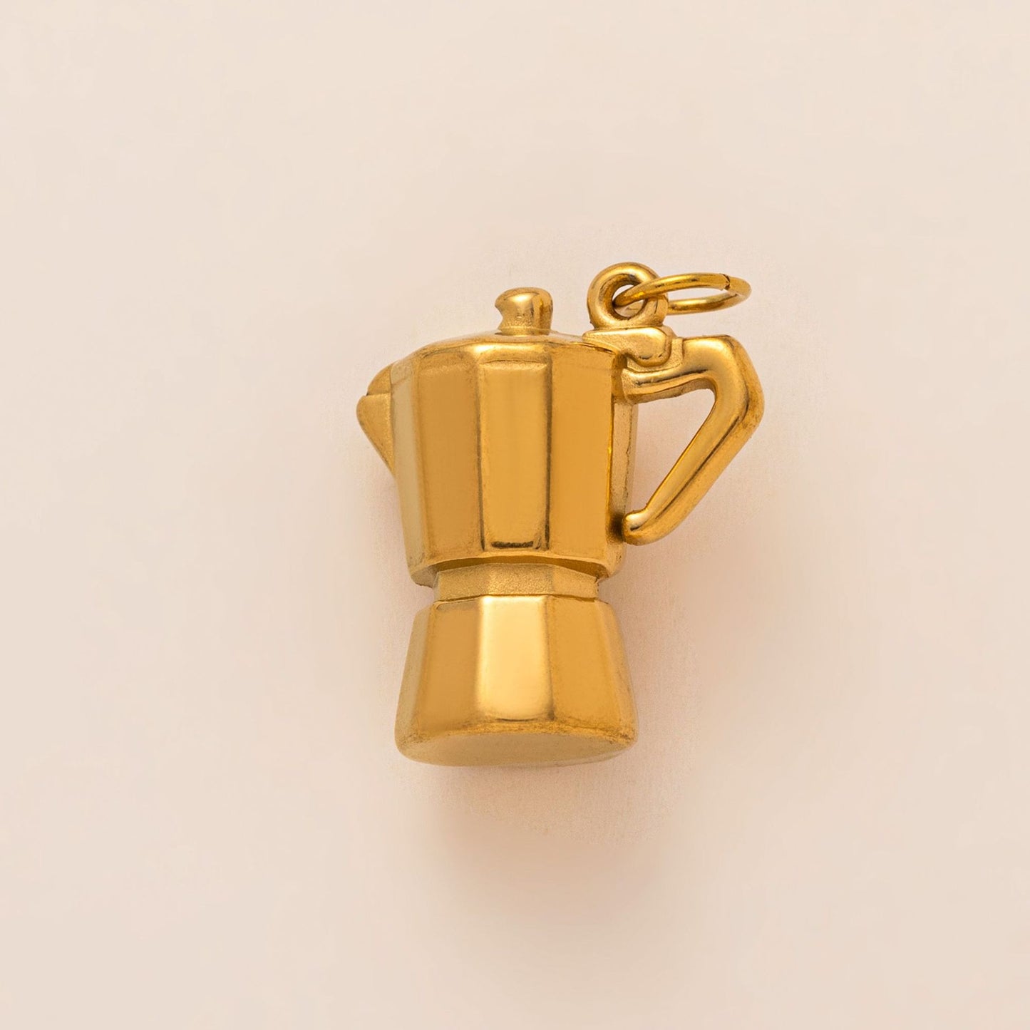 Colgante de barra con diseño de llave de acero inoxidable bañado en oro de 18 quilates de estilo vintage para mujer