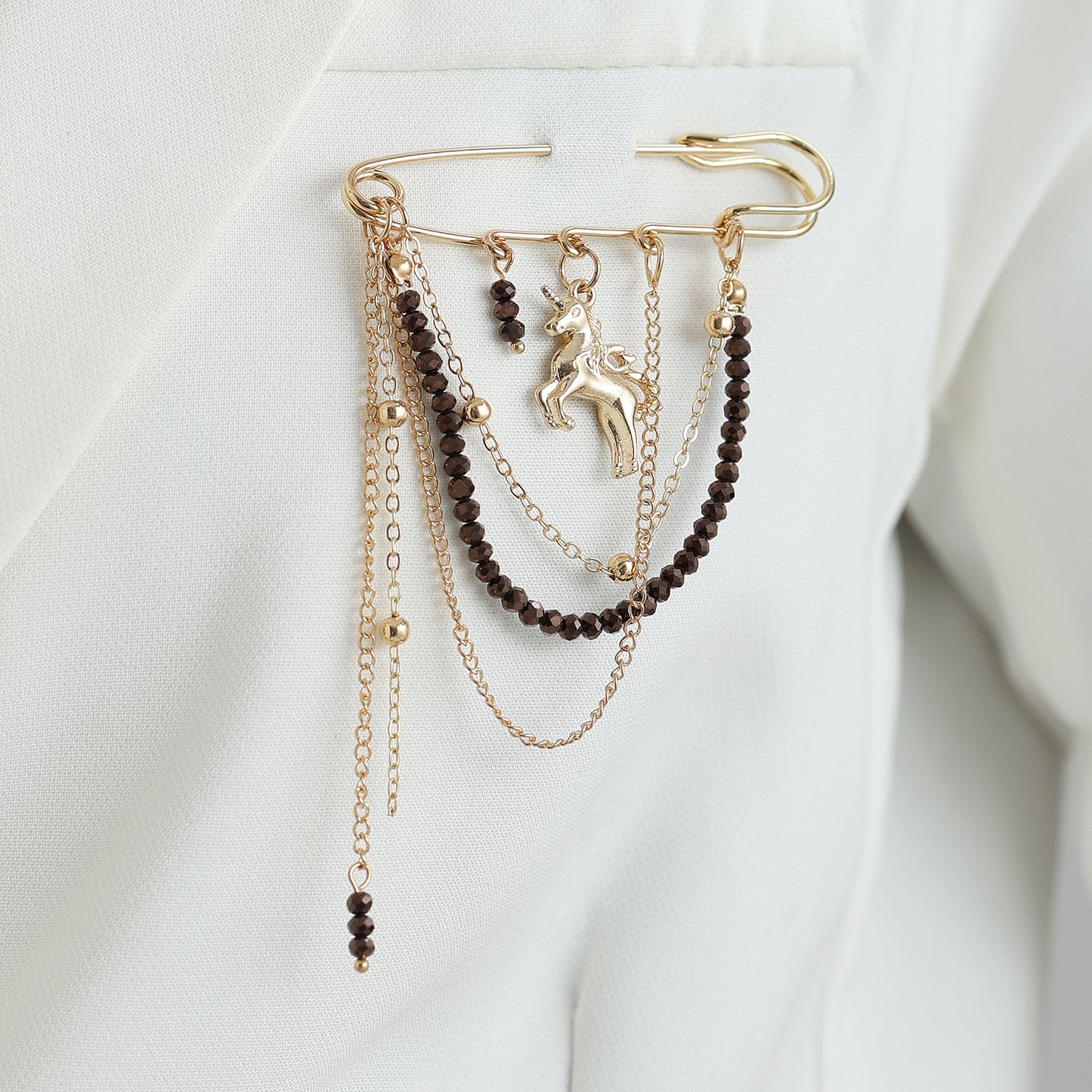 Vintage Multi-Layer Alloy Animal Pendant Necklace Set for Women