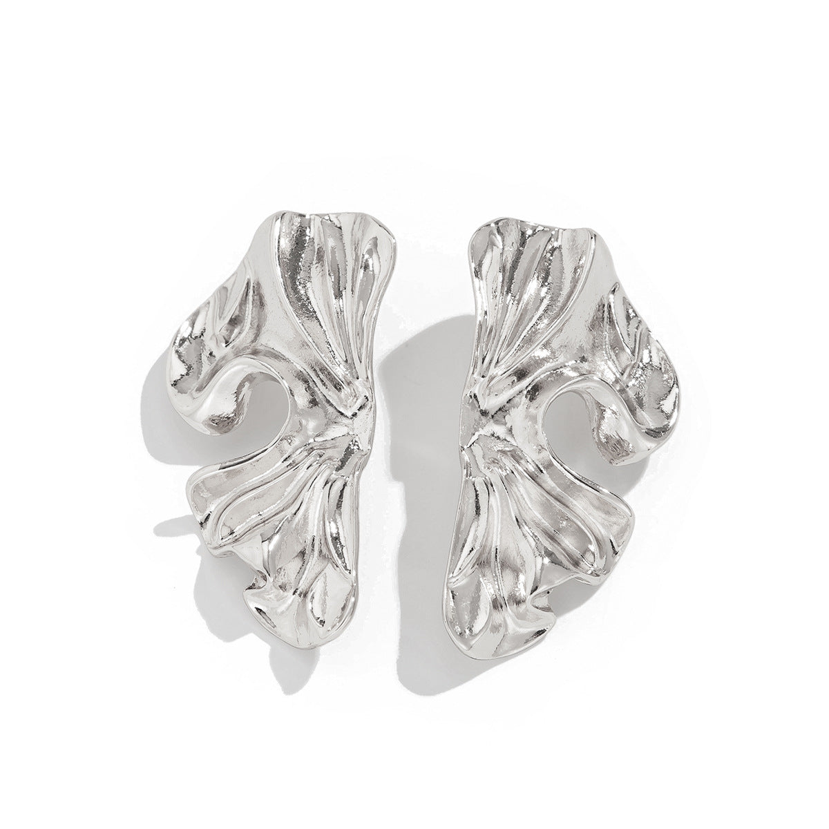 Minimalist Business Geometric Plated Stainless Steel Earrings for Women