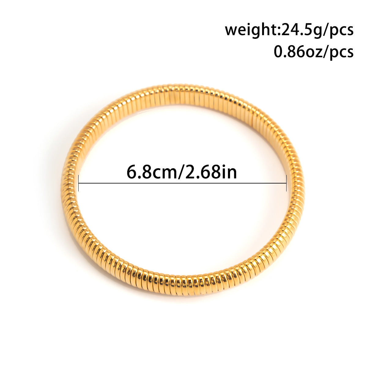 Minimalist Irregular Textured Alloy Bracelet for Women with Folded Wide Band and Electroplated Finish