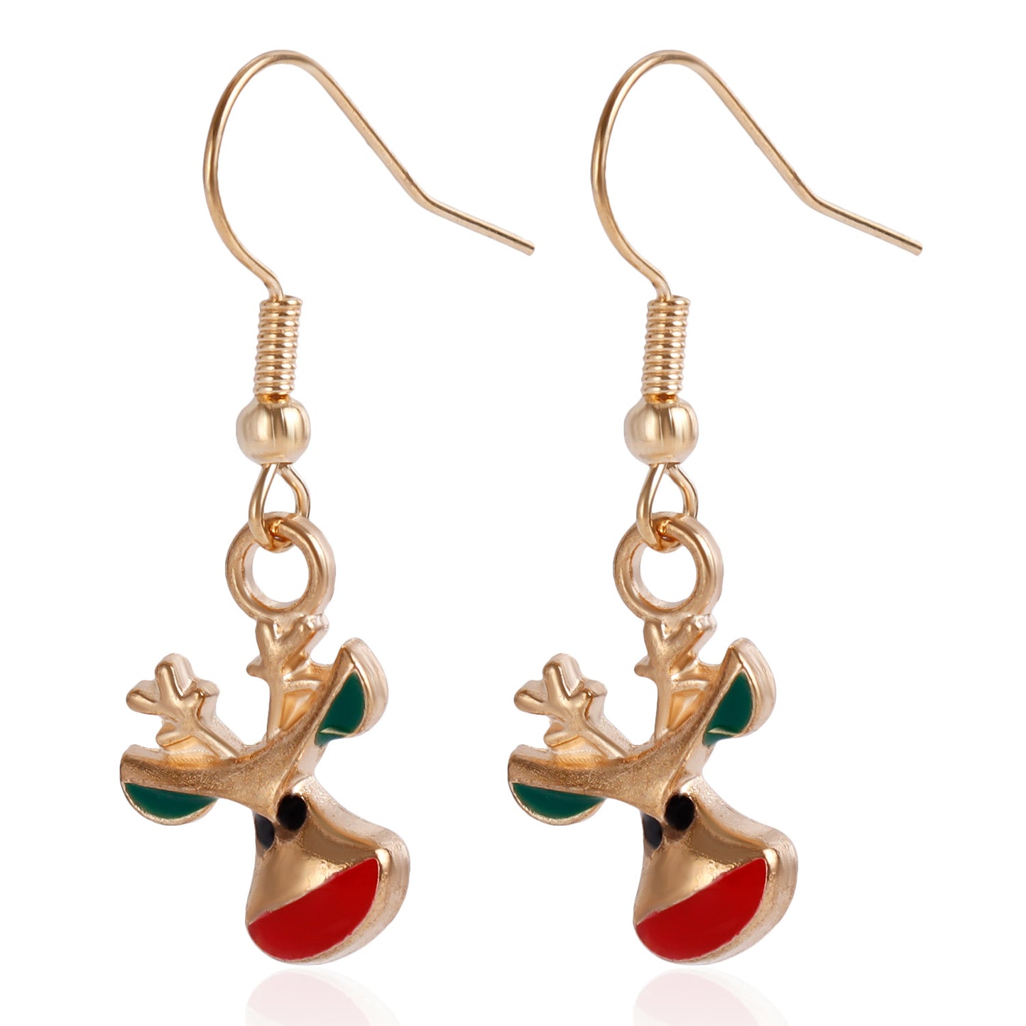 Geometric Plated Alloy Earrings for Women