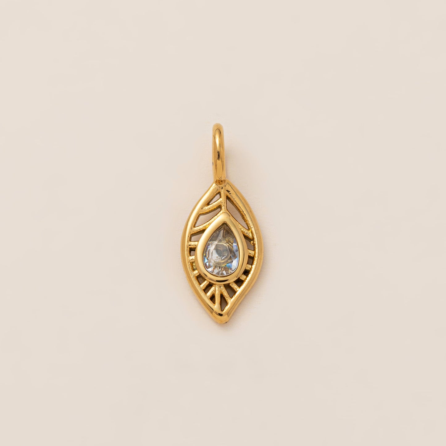 Casual Stainless Steel PVD 18K Gold Plated Elephant Heart Pendant Necklace