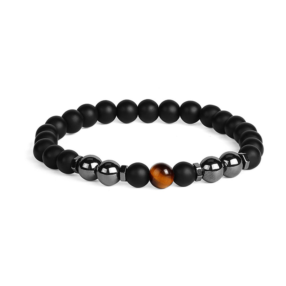 Geometric Magnetic Material Anklet for Unisex