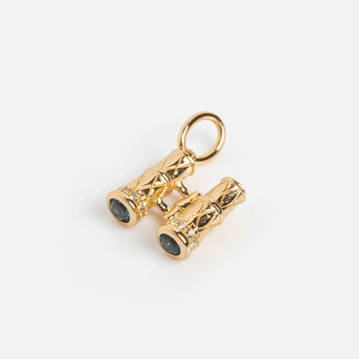 Vintage Minimalist Brass Plated Necklace with Lantern Telescope Hand Flower Telephone Wolf Stainless Steel Pendants