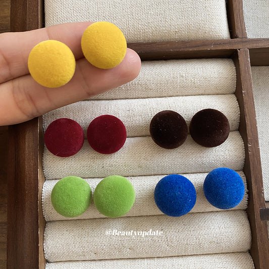 Minimalist Modern Geometric Acrylic Stud Earrings with Plated Steel Posts for Women
