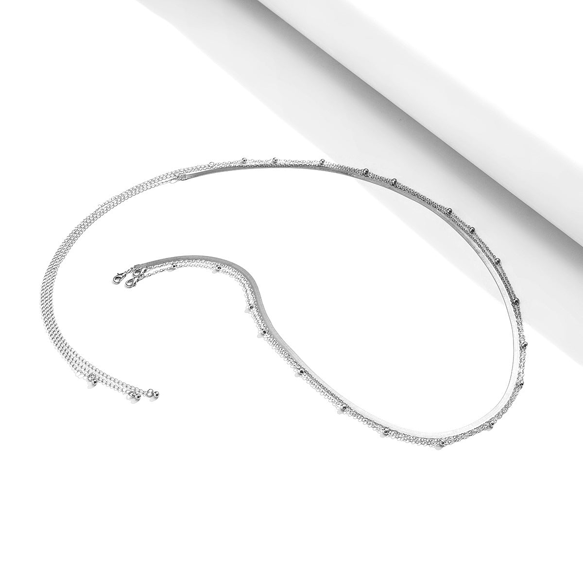 Minimalist Hip Hop Niche Instagram Style Snake Chain Alloy Waist Chain Body Chain