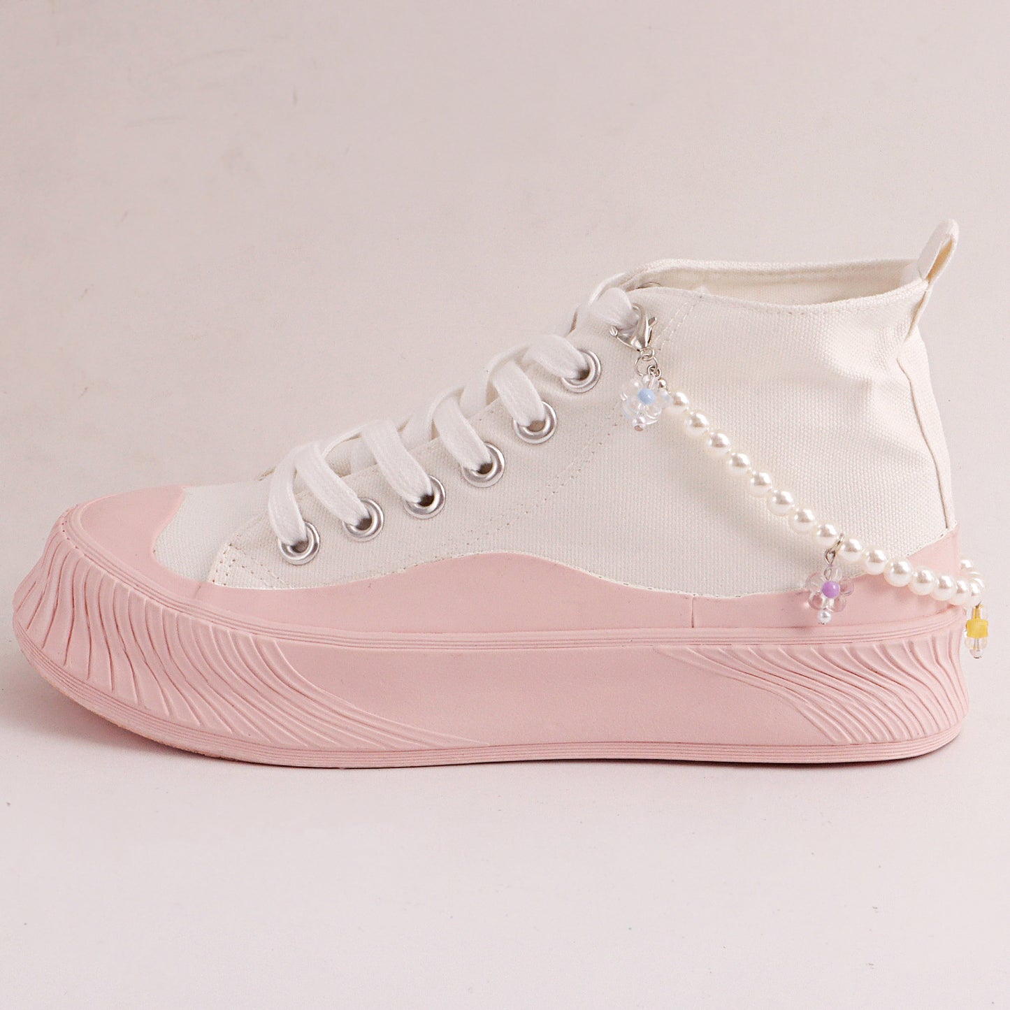 Women's Geometric Alloy Anklet with Floral Pendant Fashion Foot Jewelry