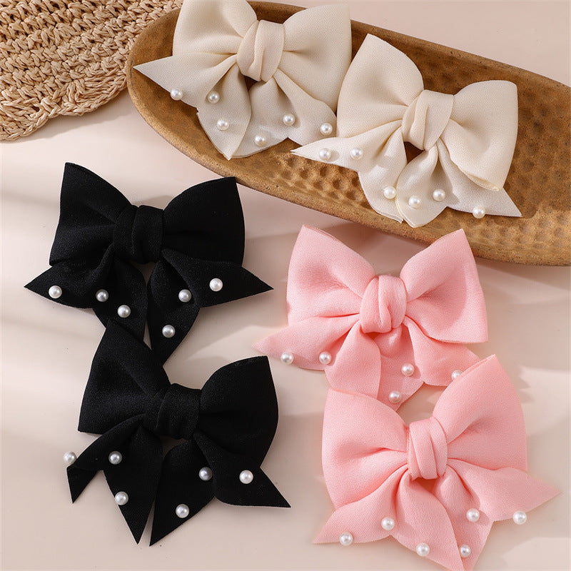 Fermaglio per Capelli a Fiocco in Resina Artigianale per Bambine con Dettagli Arricciati e in Rete, Stile Principessa, Accessorio Fresco per Capelli
