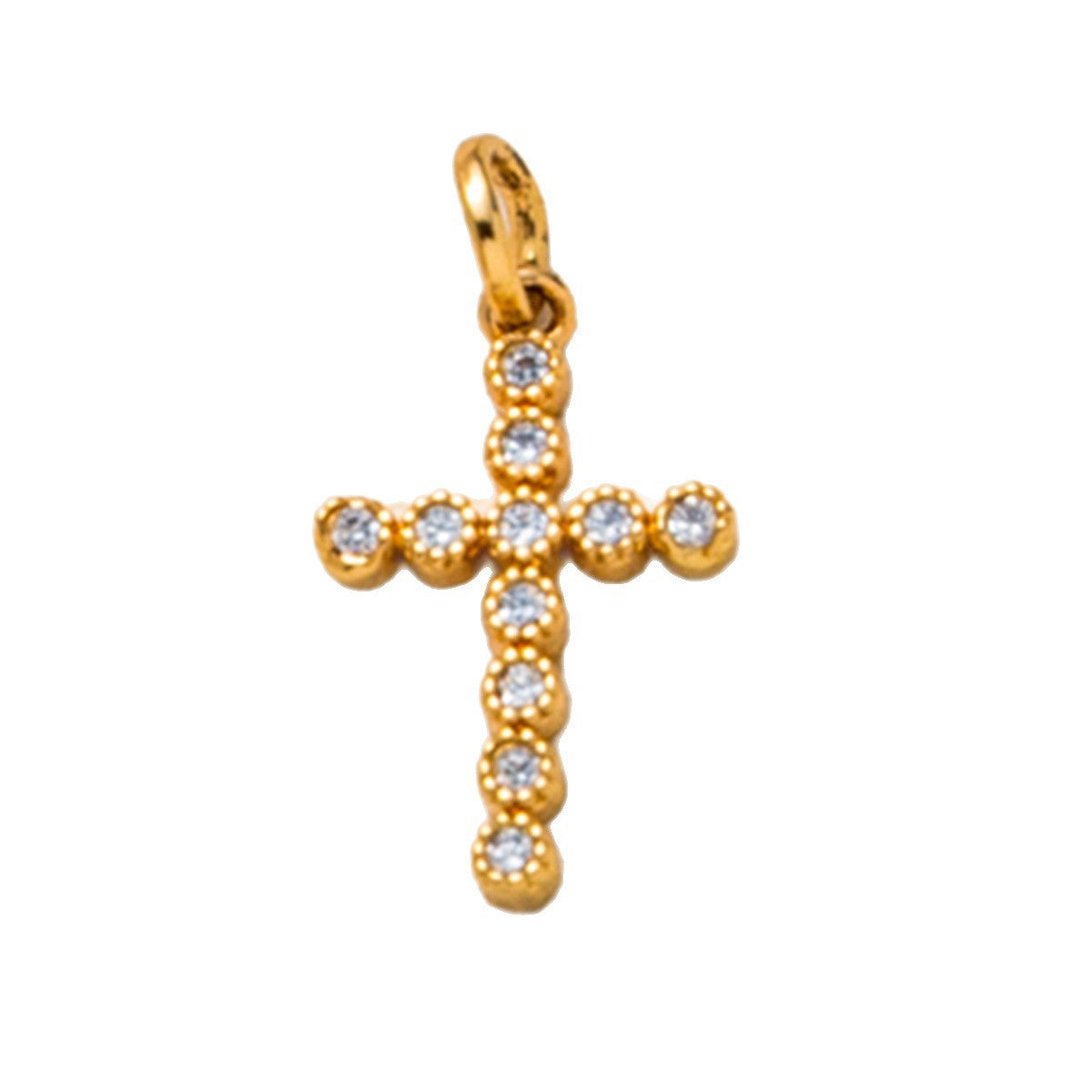 Fashion Gold Plated Brass Boot Charm Bar PVD Coated DIY Pendant
