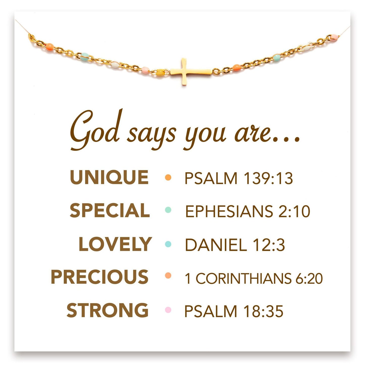 Minimalist Bohemian Geometric Cross Plated Stainless Steel Cable Chain Bracelet for Women