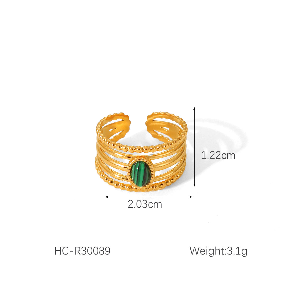 Anello Aperto da Donna in Acciaio Inossidabile Testurizzato con Motivo Geometrico, Stile Palazzo Francese Vintage, Resistente allo Sbiadimento