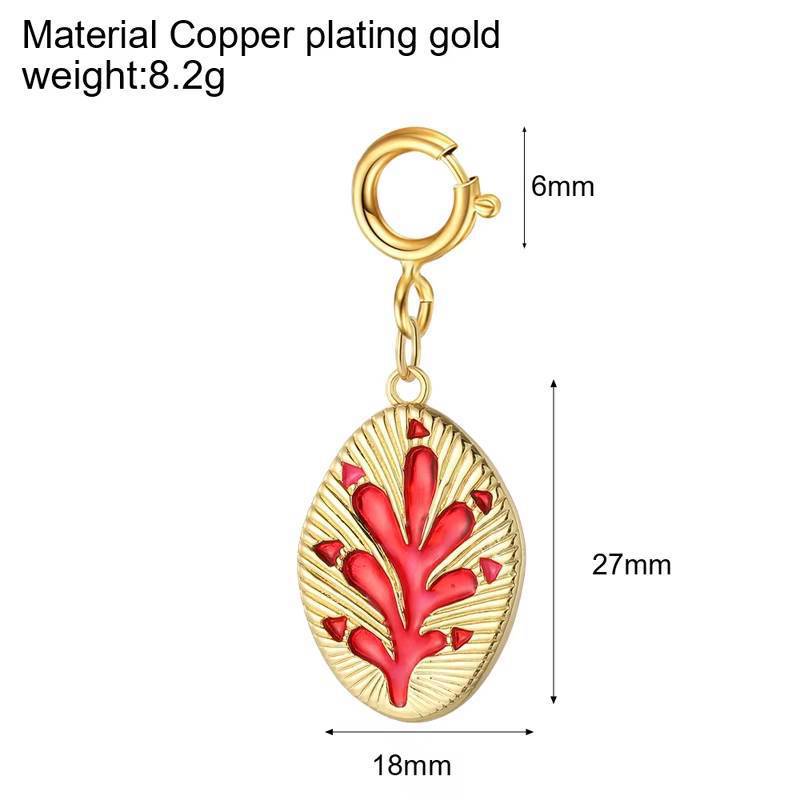 Minimalist Geometric Agate Stainless Steel Pendant 18K Gold PVD Plated Cable Chain Necklace for Unisex DIY Charm Bar