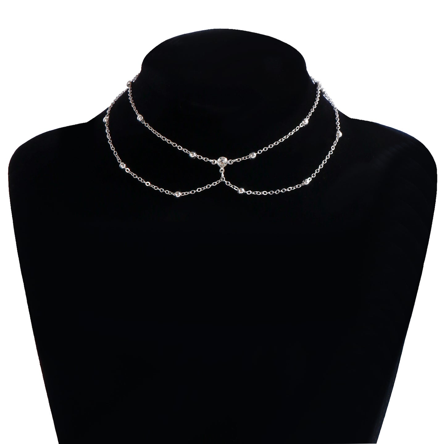 Minimalist Rhinestone Inlay Body Chain for Women