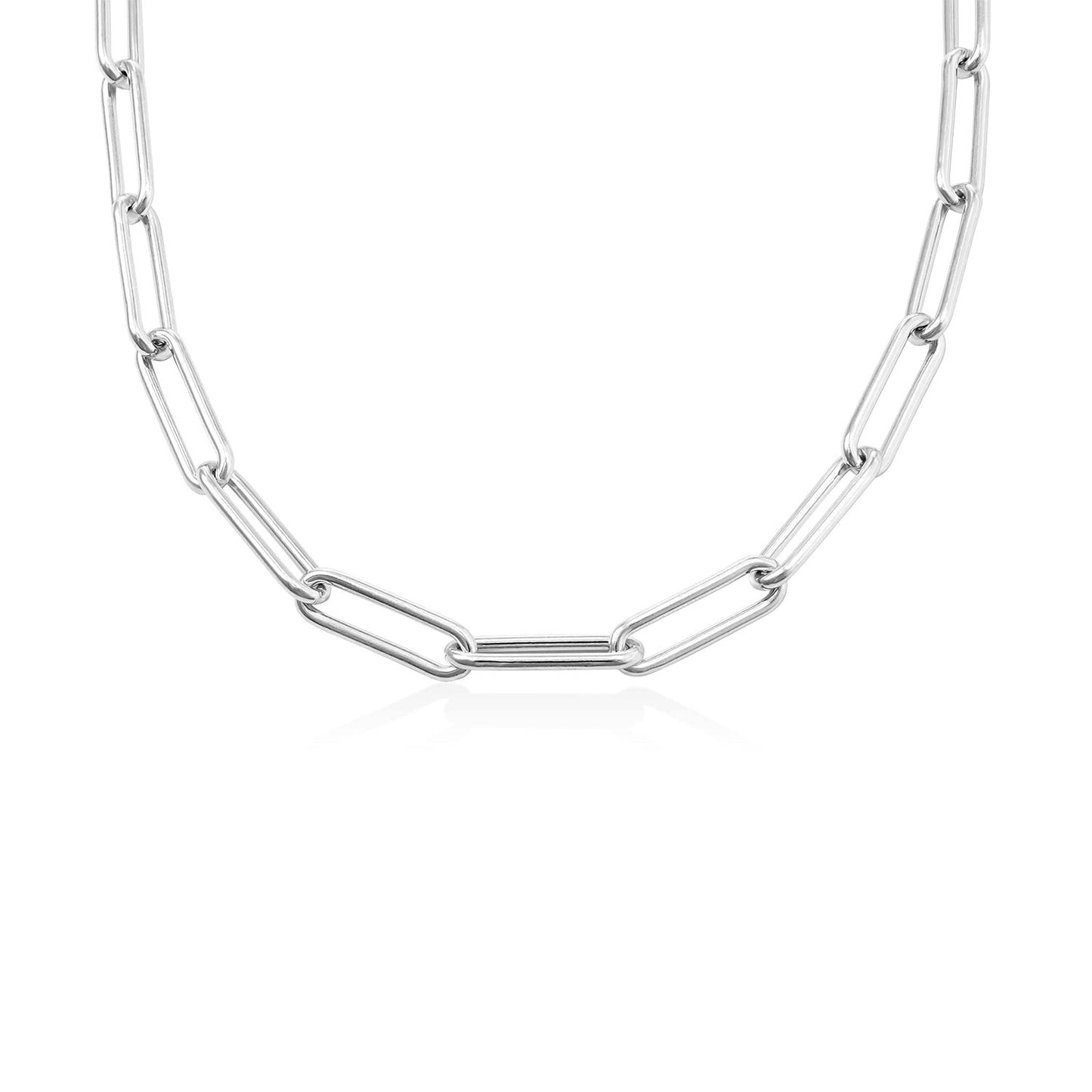 Punk Hip-hop Geometric Rose Gold Plated Titanium Steel Bracelet for Women
