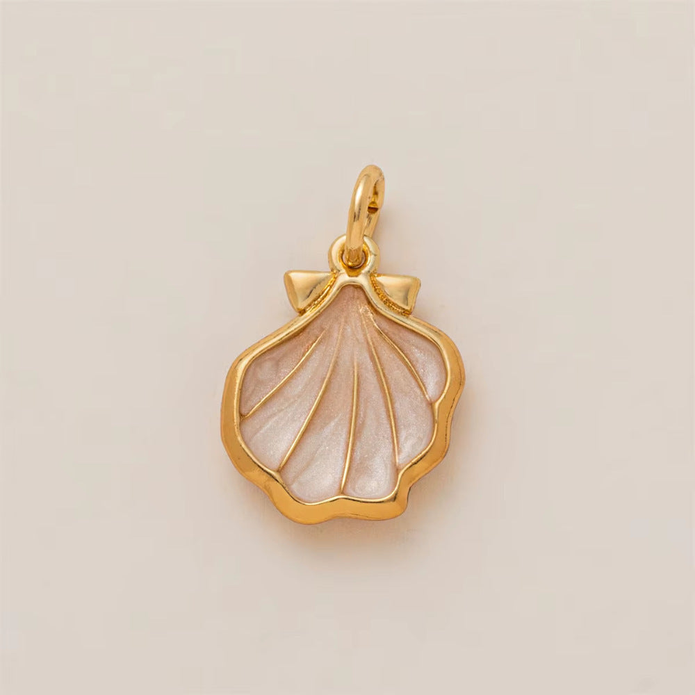Minimalist Luxury 18K Gold Plated Brass Star Animal Pendant with Cubic Zirconia Corn Chain Necklace Unisex Jewelry Charm Bar