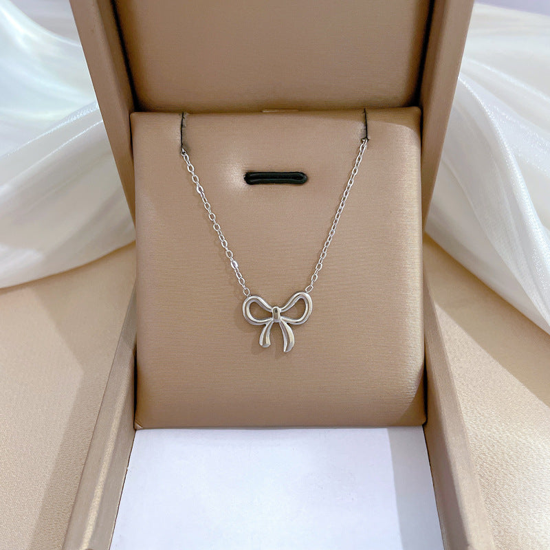 Minimalist Plated Titanium Steel Geometric Collar Necklace Unisex