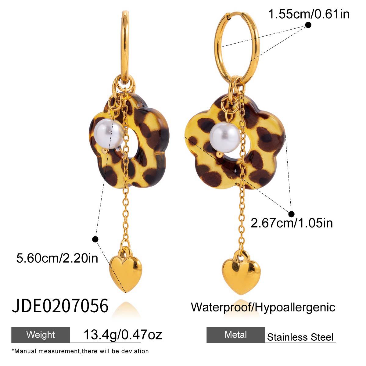 Aretes de aro de acero inoxidable con colgante de cruz geométrica para mujer con acabado chapado, diseño minimalista de lujo