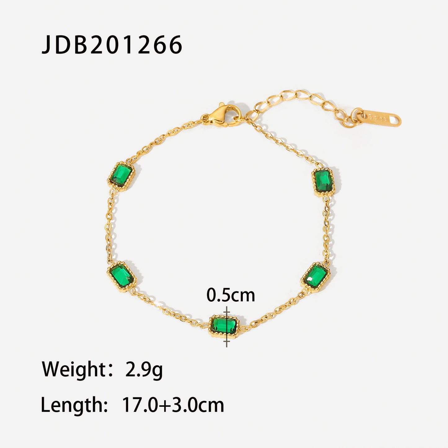 Bracciale minimalist a U in acciaio inossidabile con strass e perle placcate, catena in metallo, gioielli alla moda da donna