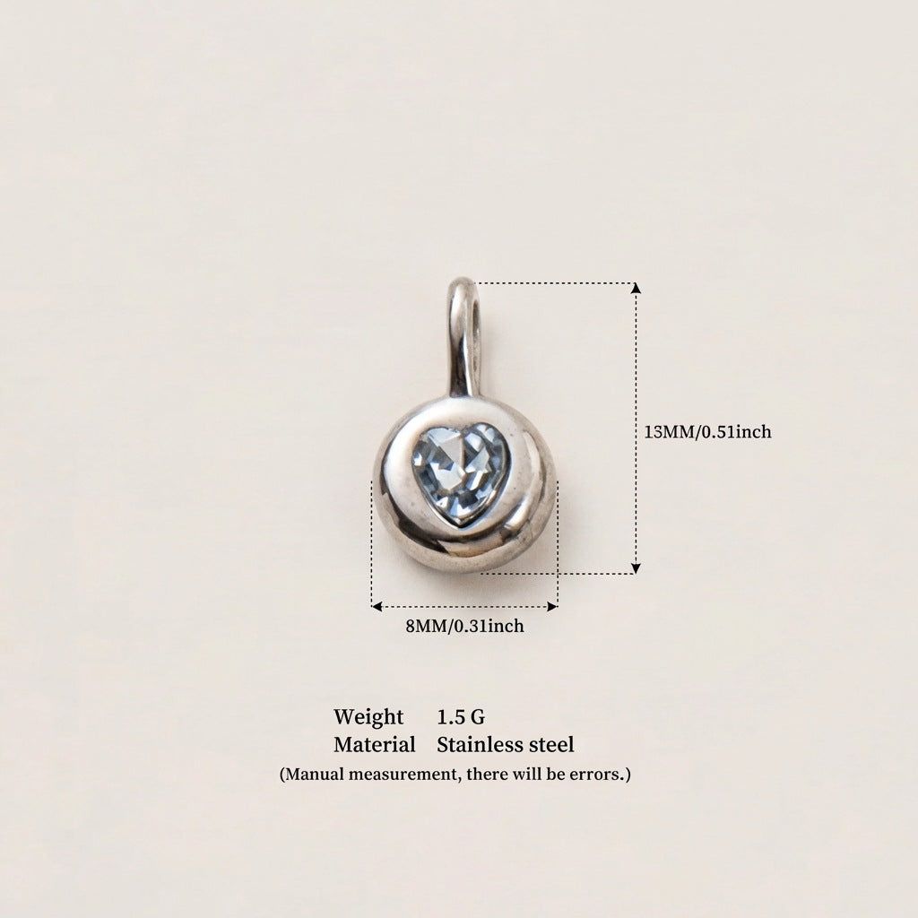 Charm a barra a stella in acciaio inossidabile placcato PVD oro 18 carati vintage
