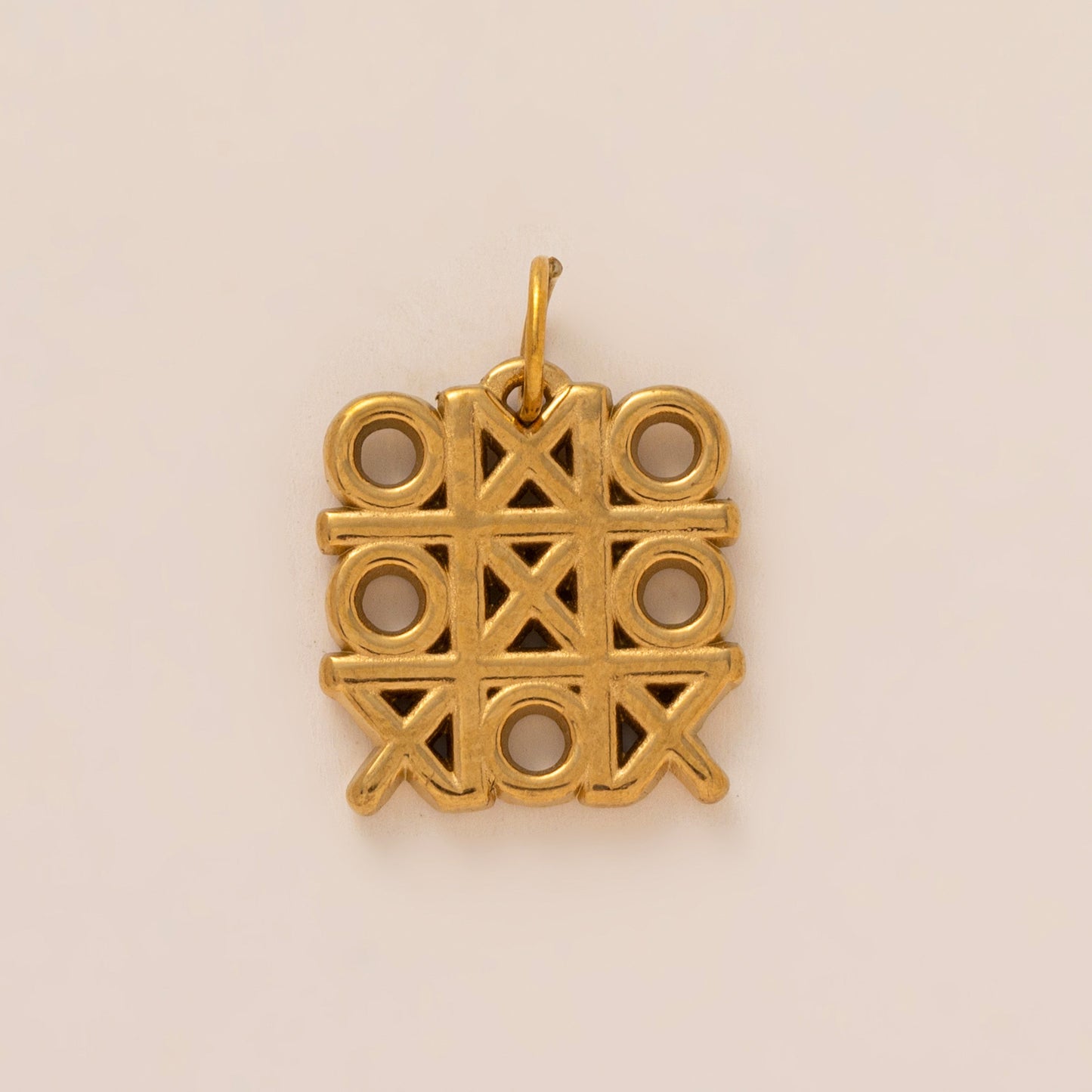 Fashion Business Stainless Steel PVD Gold Plated Charm Bar