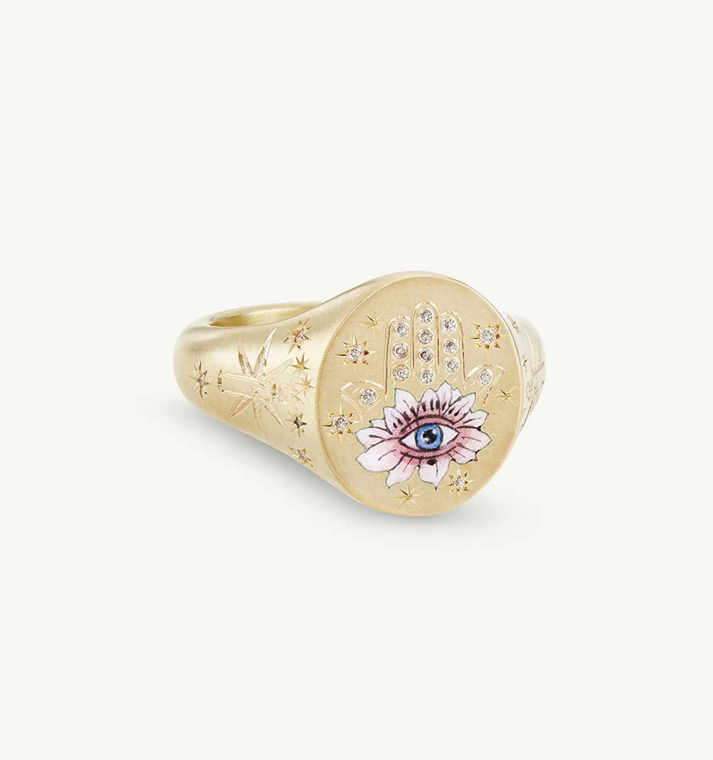 Fashion Heart Animal Stainless Steel PVD Ring