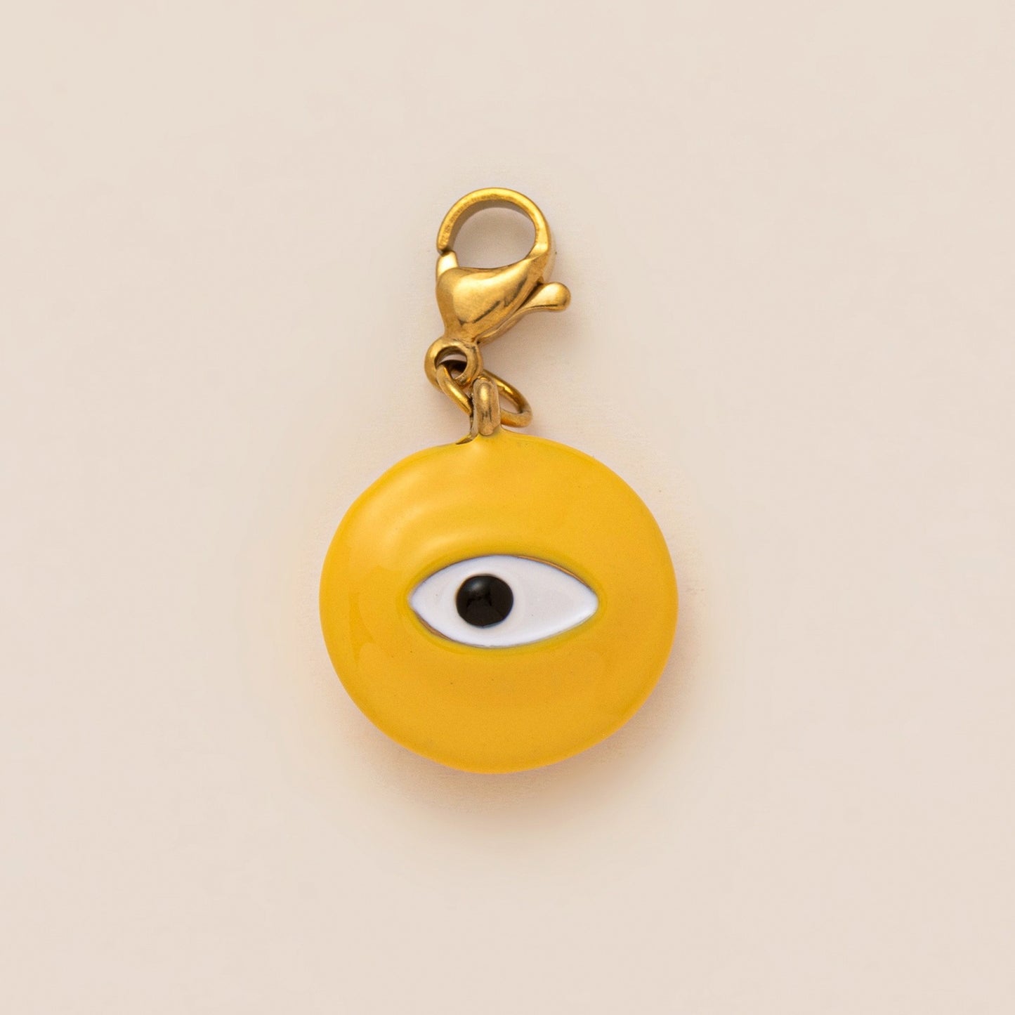 Sweet Colorful Acrylic Food Shape Bag Charm Keychain with Plated Finish