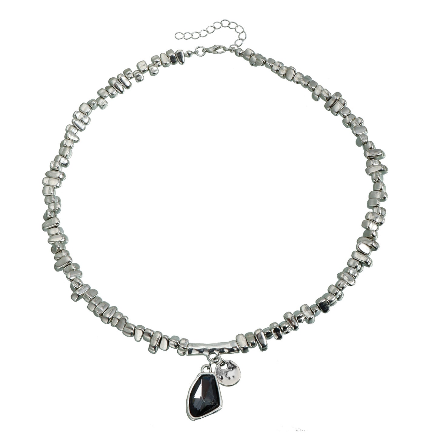 Elegant Geometric Alloy Plated Pendant Necklace for Women