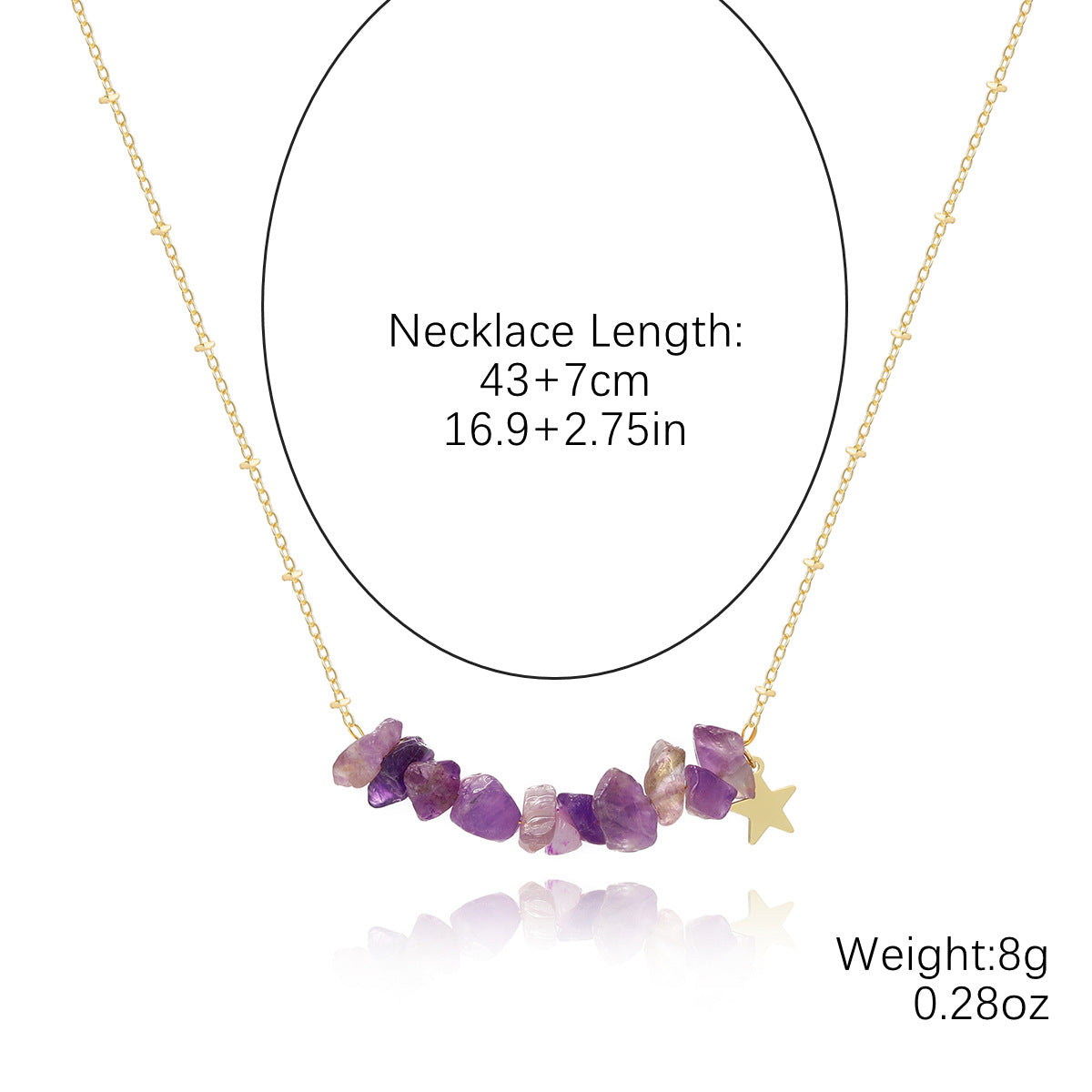 Bohemian Sweet Geometric Pearl Plated Ball Chain Necklace for Women