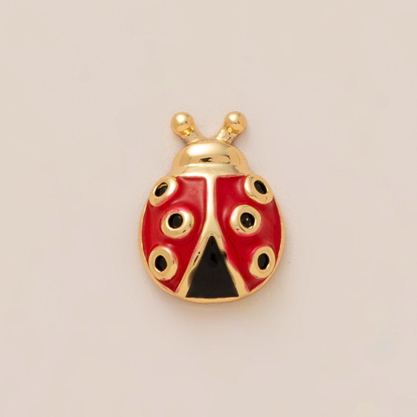 Vintage Heart Brass Plated Pendant Charm Bar for Unisex
