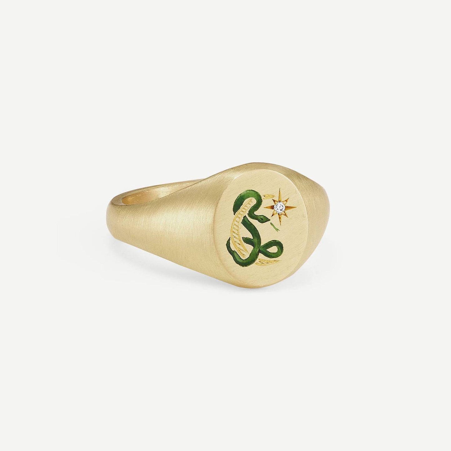 Fashion Heart Animal Stainless Steel PVD Ring