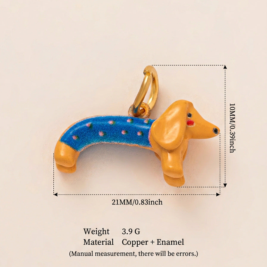 Luxury Casual Animal Swan Stainless Steel Plated Pendant