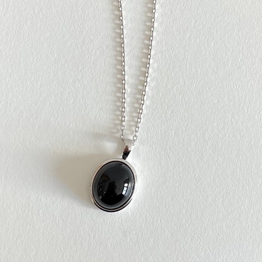 Collana con ciondolo a puzzle geometrico placcata in argento sterling 925 stile bohémien vintage con catena a sfere