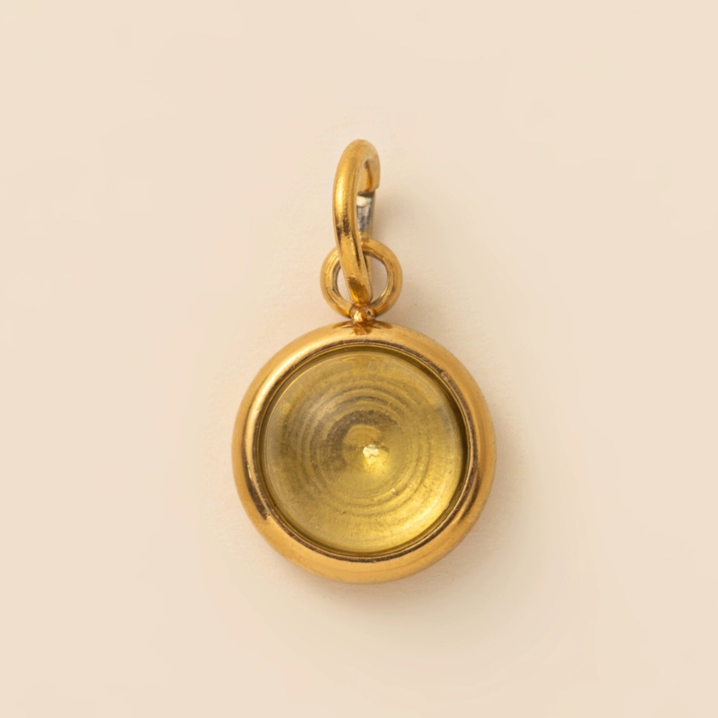 Vintage Geometric Stainless Steel 18K Gold PVD Plated DIY Charm Bar Necklace with 12 Birthstones
