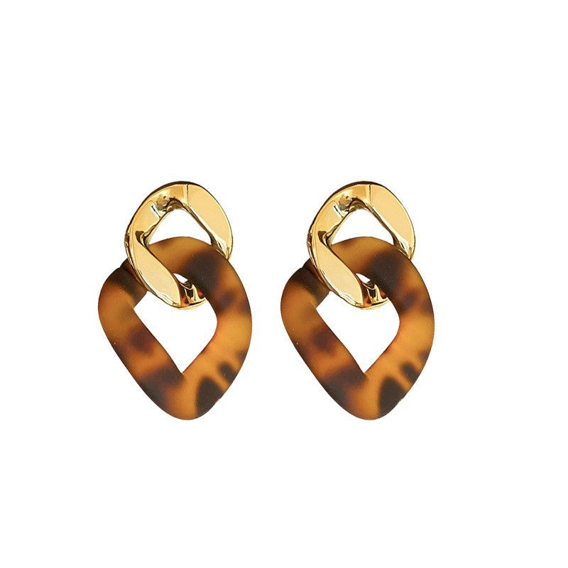 Orecchini a perno geometrici minimalisti in lega con placcatura in rodio da donna, gioielli per orecchie artistici di ispirazione vintage con perni in argento sterling 925