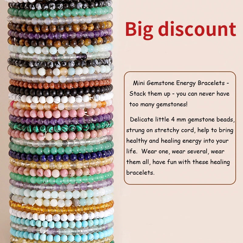 Elegant Natural Citrine Crystal Geometric Beaded Bracelet for Women