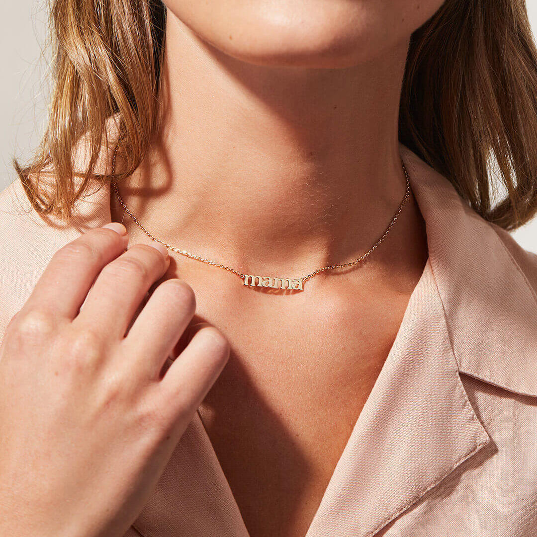 Trendy Geometric 18K Gold Plated Titanium Steel Pendant Necklace for Women