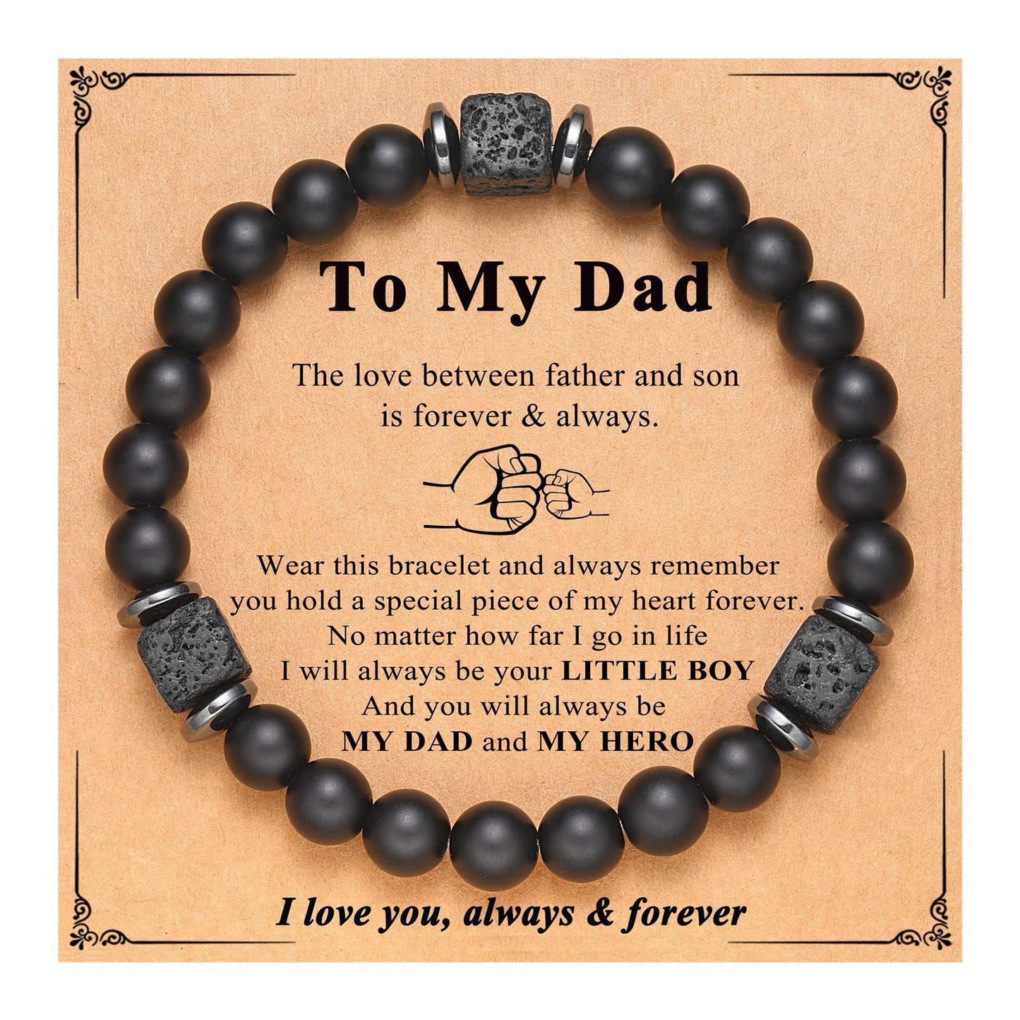 Matte Star Agate Bracelet Unisex