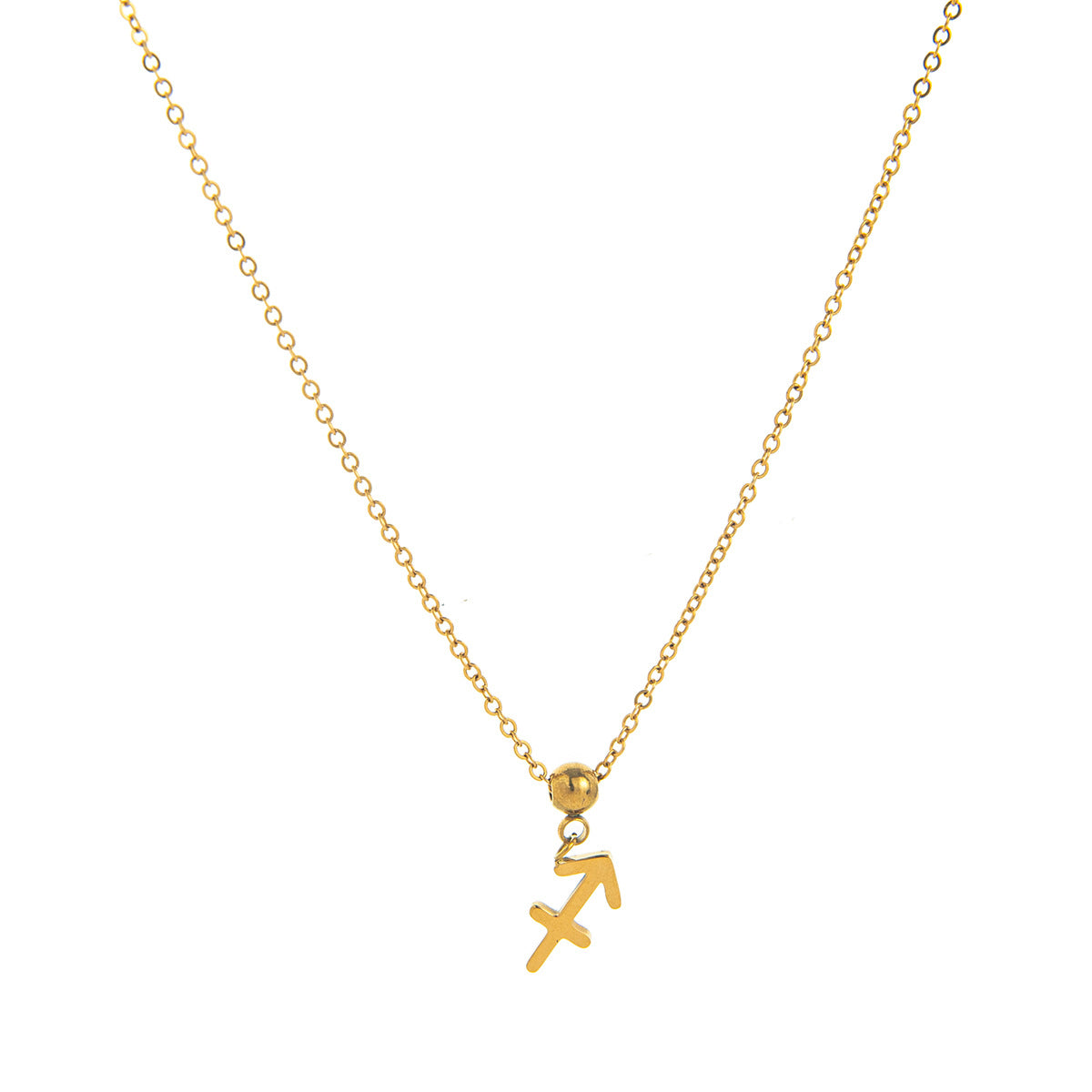 Zodiac Pattern Stainless Steel PVD Pendant