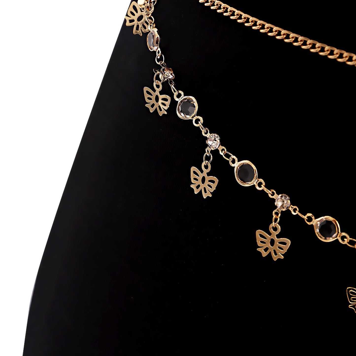 Punk Streetwear Butterfly Metal Body Chain for Women